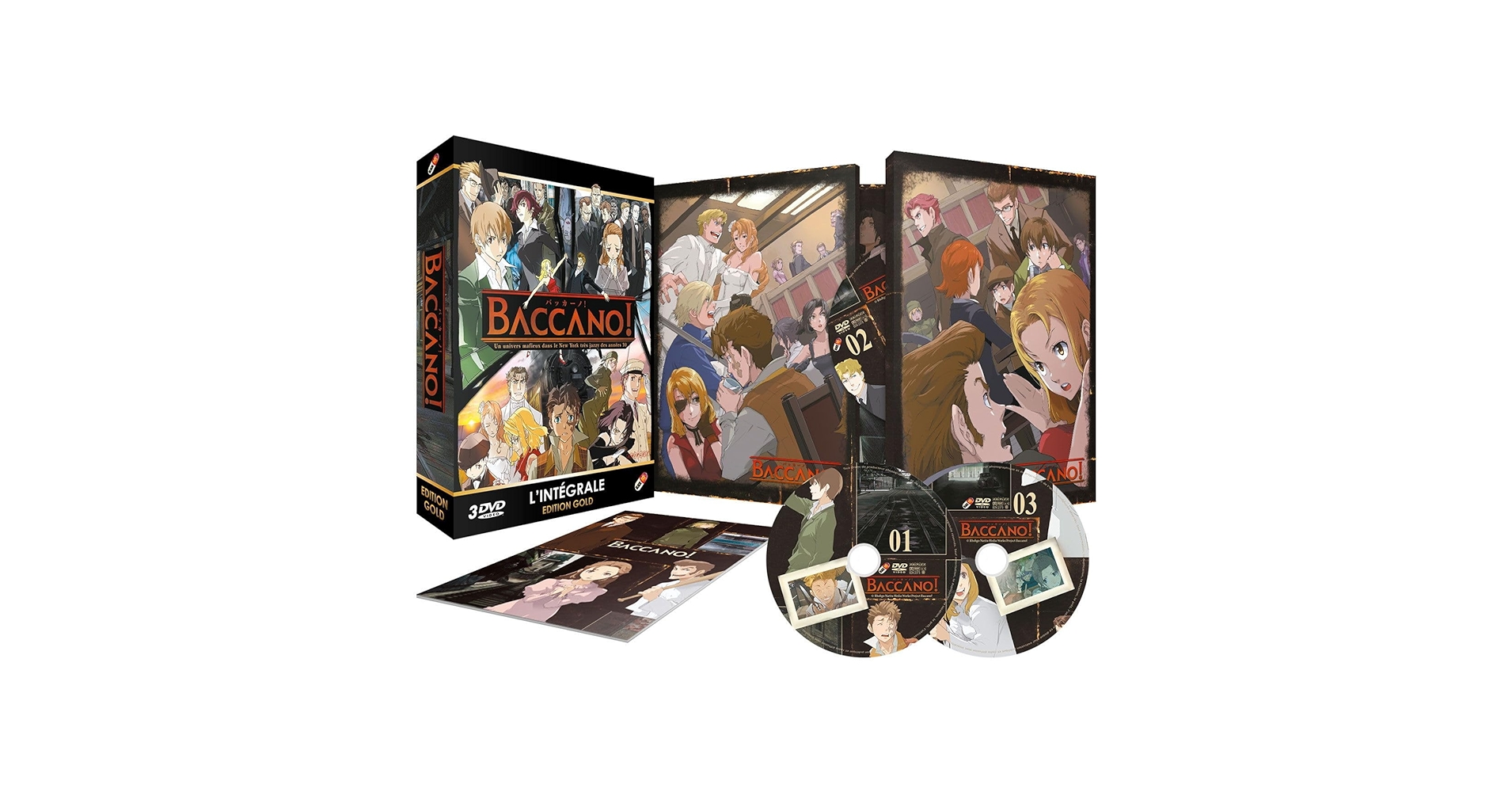 Amazon.com: Baccano! - Intégrale + OAVs - Edition Gold (3
